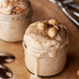 como hacer helado de galletas de canela