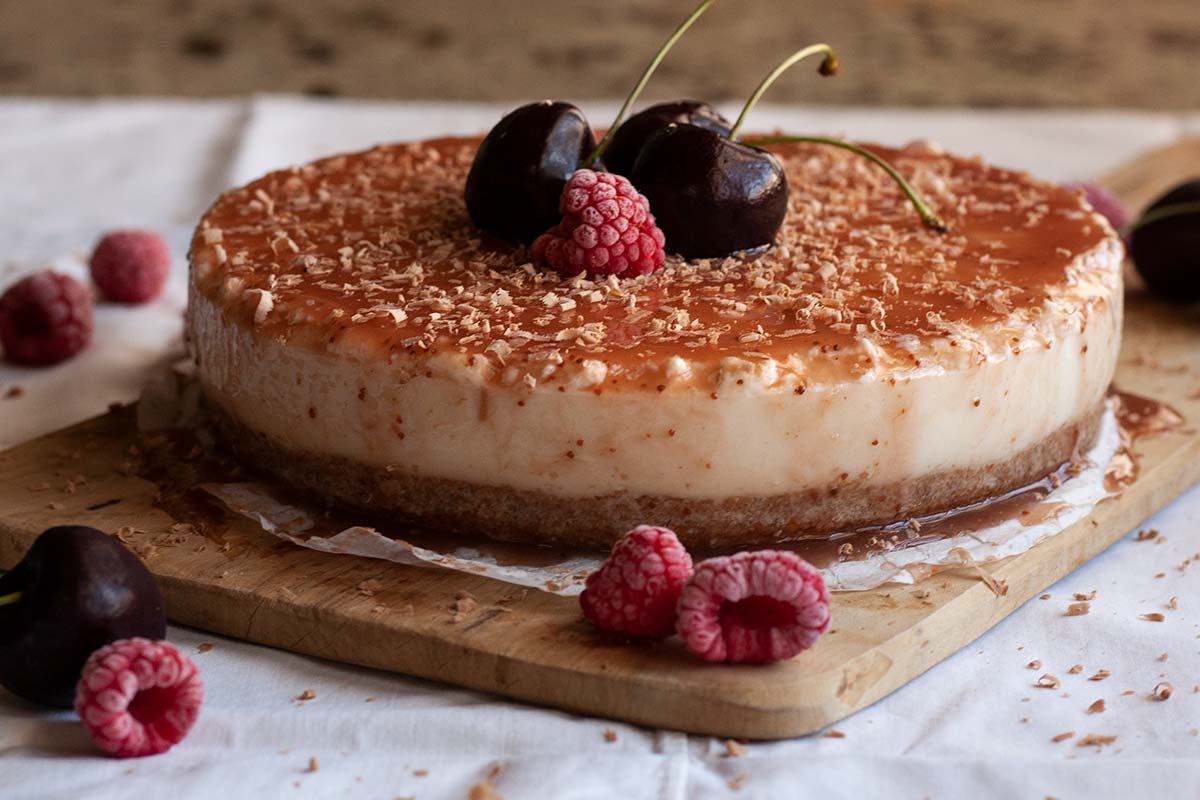relajarse Perpetuo capa Espectacular tarta de queso y leche condensada | Panadería Chapela