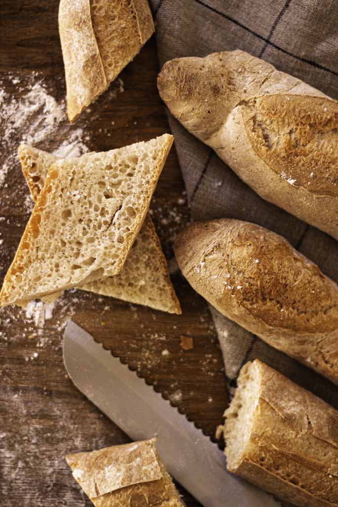 receta barras de pan