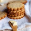 Galletas de mantequilla con sal