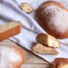 Tortas de masa de pan